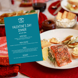 Valentine's Day Dinner for 2 | Made In Washington | Make At Home Meal | Cozy Valentine's Menu