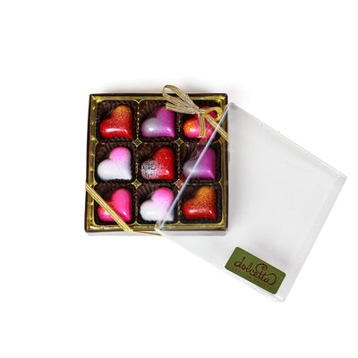 Valentine Chocolate Bonbons 9 pack