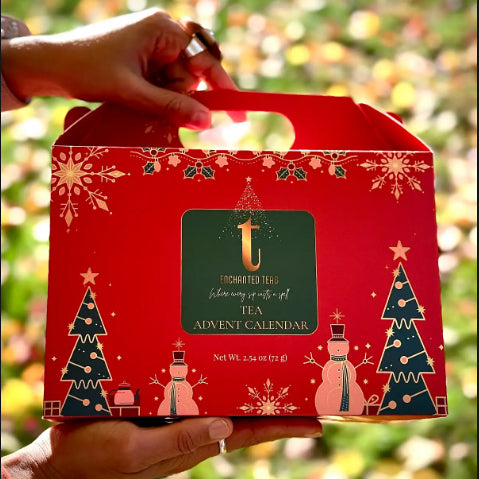 Enchanted Teas Advent Calendar | Made In Washington | Tea Lover Gifts | Tea Connoisseur Gifts | Color Changing Teas