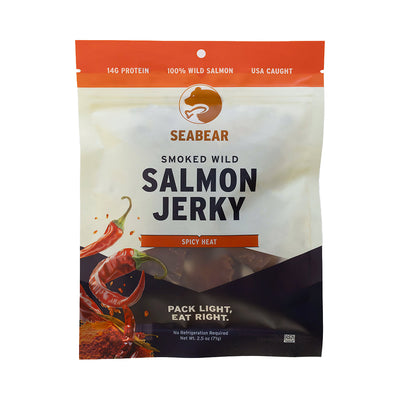 Spicy Heat Wild King Salmon Jerky