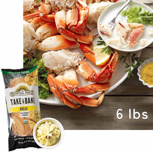 Dungeness Crab Feast | 6 lbs of Crab | Made in Washington | Christmas Feast | Father's Day Gifts | Graduation Gifts | Holiday Menu