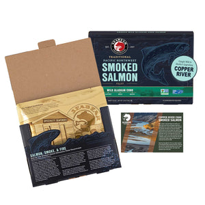 SeaBear's Smoked Salmon Copper River Coho  | Made In Washington | Caught In Alaska's Legendary Copper River | Free With Salmon Trio