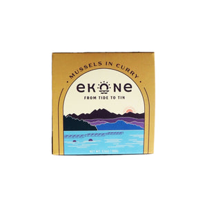 Ekone Oyster Co. Tinned Mussels In Curry | Made In Washington | Food Gifts From The PNW