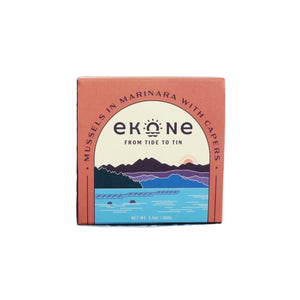 Ekone Oyster Company Mussels With Marinara | Made In Washington | PNW Seafood Gifts