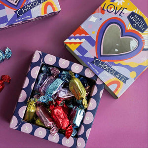 Seattle Chocolate Love Trip Heart Truffle Box | Made In Washington  | Artisan Made Chocolate From The Pacific Northwest