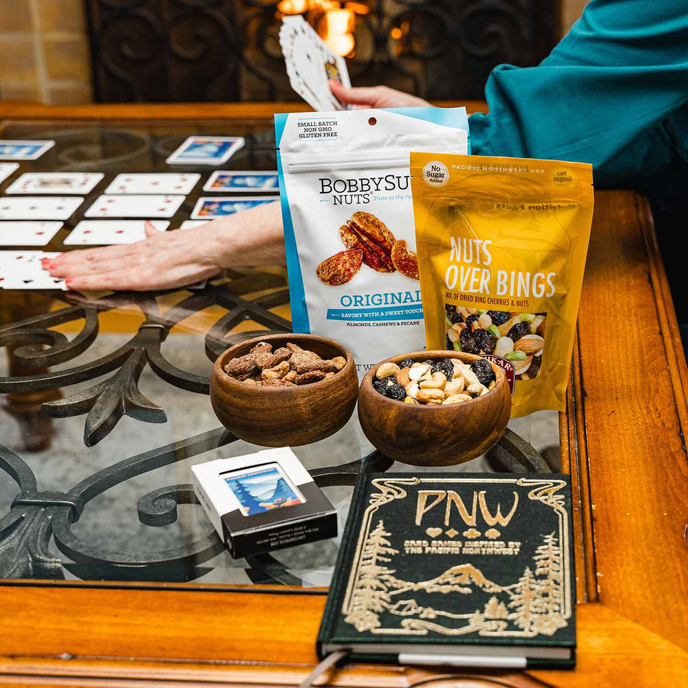 Game Night PNW Style | Made In Washington | Friends Night Get Together | Stay In For Friends Night  | Gifts From The Pacific Northwest | Game Night Ideas