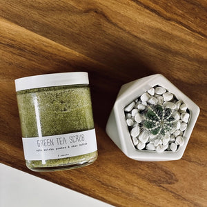 Handmade La Conner Green Tea Scrub | Made In Washington | Personal Care Spa Gifts | Local Gifts