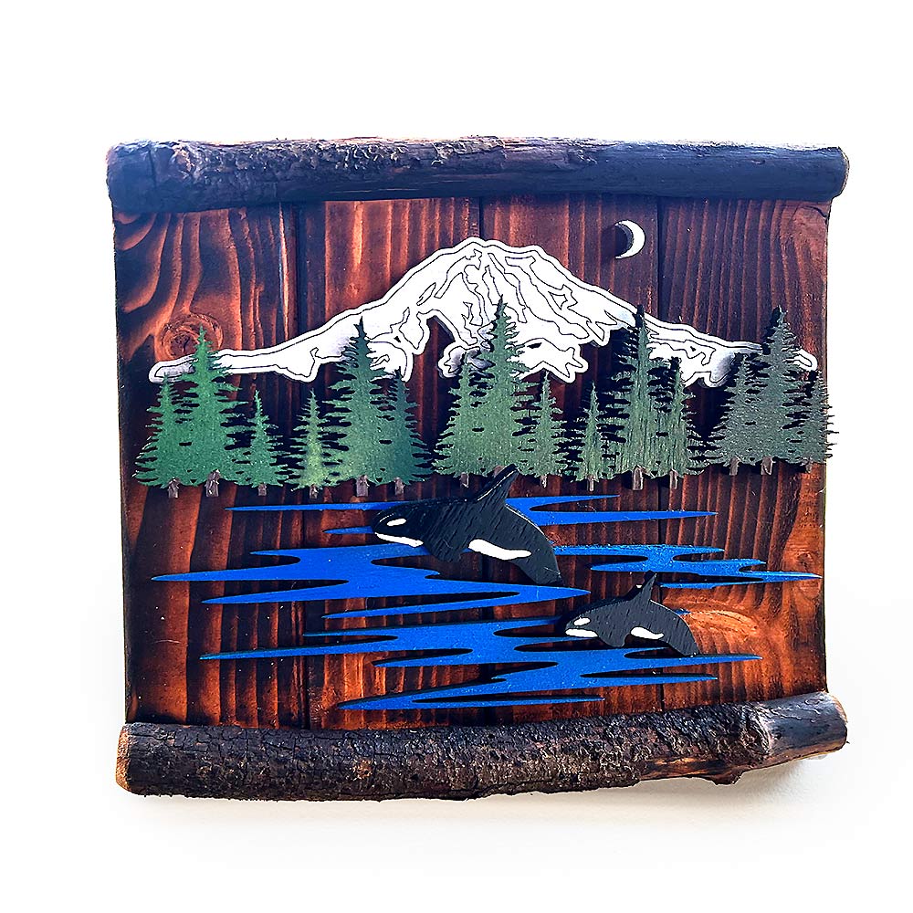 Ole' Cal Customs | Made In Washington | Rustic Steel & Wood Wall Art