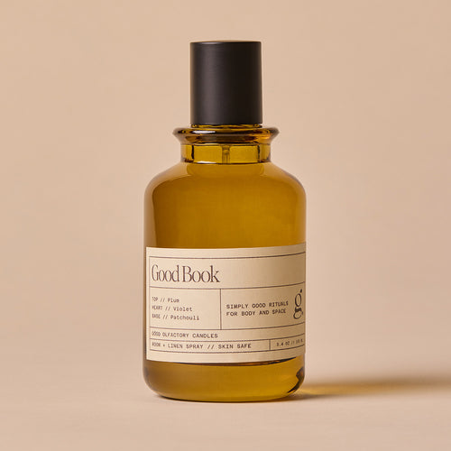 Good Olfactory Candles Good Book Linen Spray | Made In Washington | PNW Gifts For Book Lovers