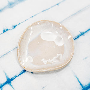 Natalie Menacho Crystal Glazed Ceramic Spoon Rest | Made In Washington | Kitchen Gifts