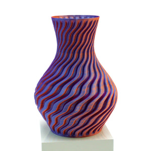 Moné Design Studio Dragon Vase Pink Blue Gold | Made In Washington | Local Gifts | Shop Local Eco Friendly