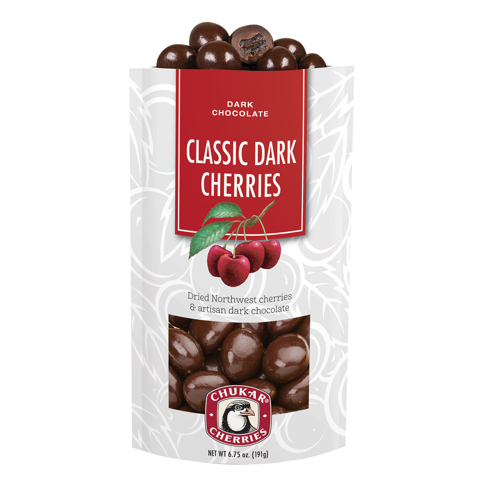 Chukar Cherries Classic Dark Chocolate Cherries | Made In Washington | Locally Made Treats | Gifts From The Pacific Northwest