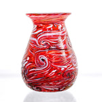 Bellingham Bay Glassworks Blown Glass Pink Vase | Made In Washington | Artisan Glass Decor