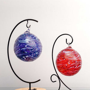 Bellingham Bay Glassworks | Made In Washington | Pink Glass Ornament | Gifts From The Pacific Northwest