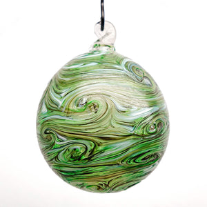 Bellingham Bay Glassworks | Made In Washington | Green Glass Ornaments