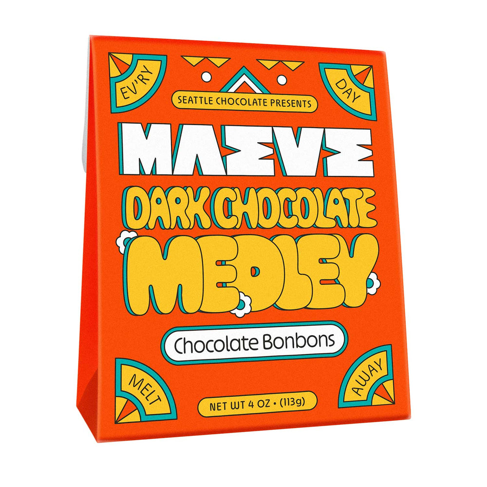 Maeve Gourmet Dark Chocolate Medley Bonbons | Made In Washington | Shop Local Chocolate Gifts