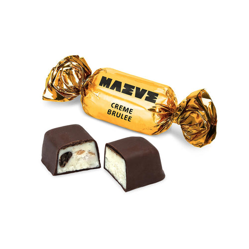 Maeve Chocolate Crème Brulee Crackle Bonbon | Made In Washington | PNW Local Gifts | Bon Bon Chocolate Truffle Boxes | Shop Local