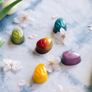Dolcetta Chocolate | Easter Bonbons 5 pc | Made In Washington | Easter Egg Candy | Easter Basket Candy | Shop Local | Locally Made Chocolate Candy