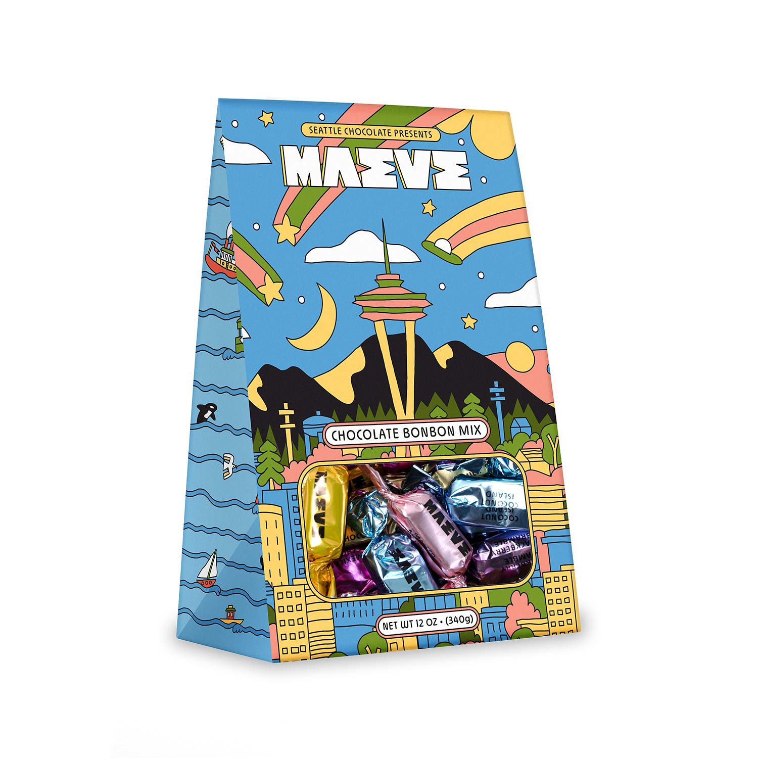 Maeve | Seattle Area 206 Bonbon Box | Made In Washington | PNW