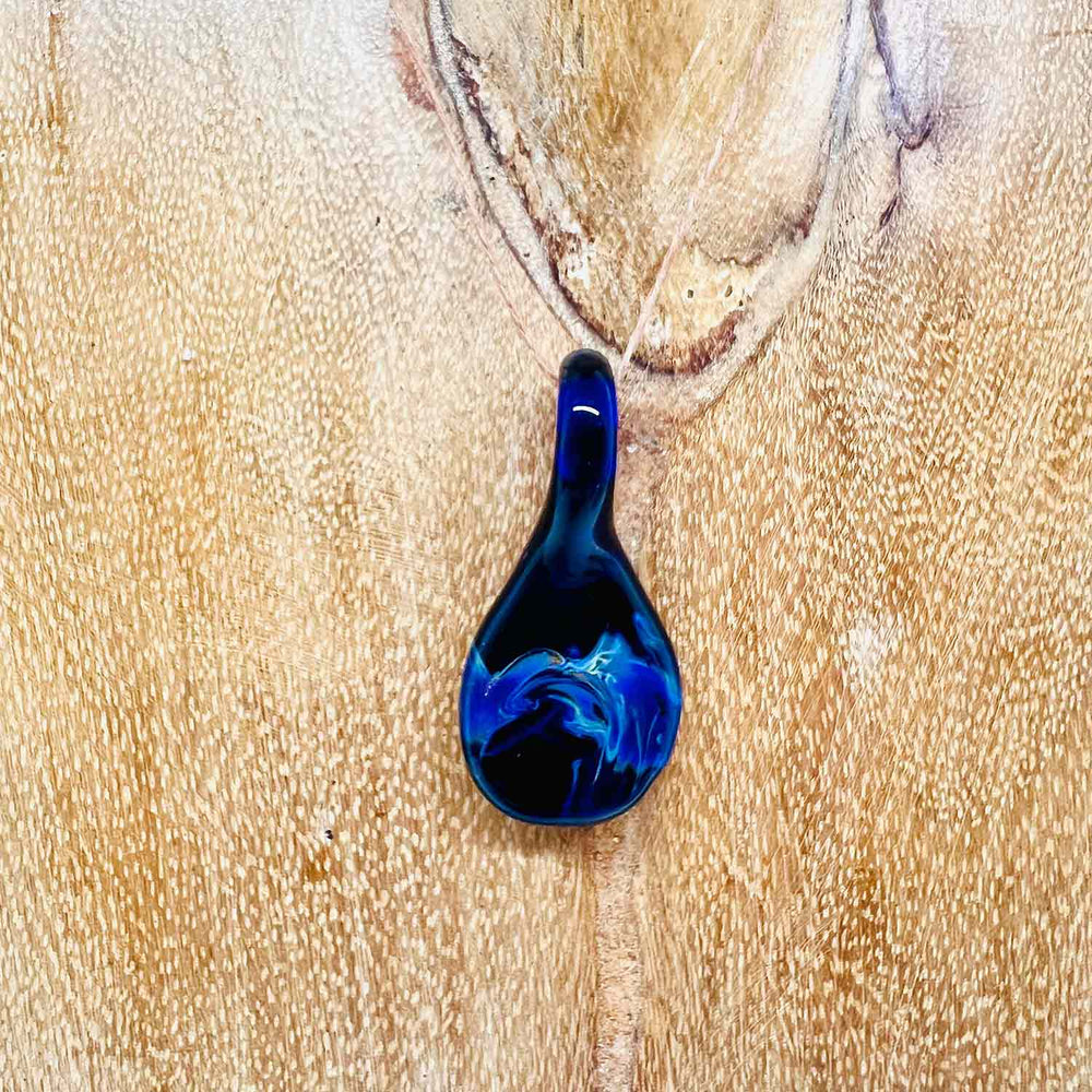 Robert Bank Glass The Droplet Necklace | Made In Washington | Locally Made  Jewelry | Glass Gifts From The Pacific Northwest