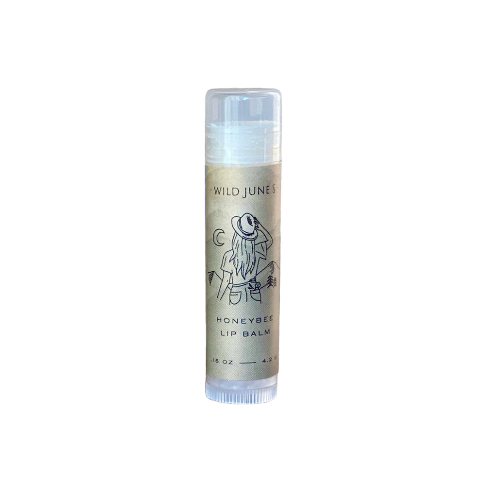Wild June Company Honey Bee Lip Balm | Made In Washington | Local Gifts From Spokane | Artisan Spa Gifts