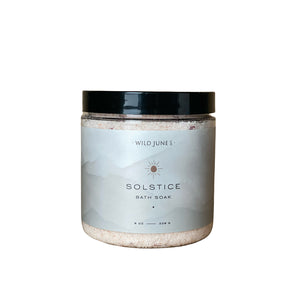 Wild June Company Solstice Bath Soak | Made In Washington | Spa Gifts | Local Bath & Body Gifts