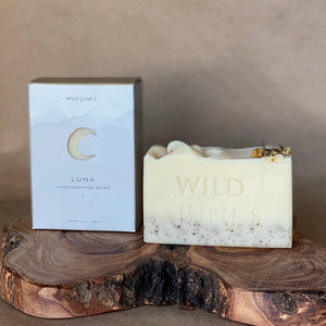 Wild June Botanicals Company Luna Bar Soap | Made In Washington | PNW Gifts  | Shop Local Handcrafted Soap