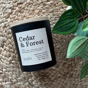 Bungalow Candle Studio Cedar & Forest Candles | Made In Washington | Gifts From The Pacific Northwest | Shop Local