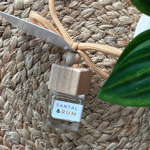 Bungalow Candle Studio Car Diffuser | Made In Washington | Santal & Rum | Local Gifts For Fragrance Lovers | Shop Local