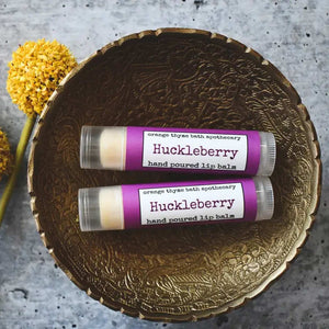 Orange Thyme Bath Apothecary Huckleberry Lip Balm | Made In Washington | Locally Made Lip Care | Buy Local