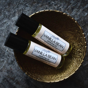 Orange Thyme Bath Apothecary Vanilla Bean Perfume Oil | Made In Washington | Artisan Made Fragrance Roll On | Local Gifts From the Pacific Northwest