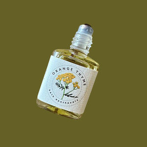 Orange Thyme Bath Apothecary No 9 Vanilla Bergamot Eau De Parfum | Made In Washington | Artisan Fragrance Gifts