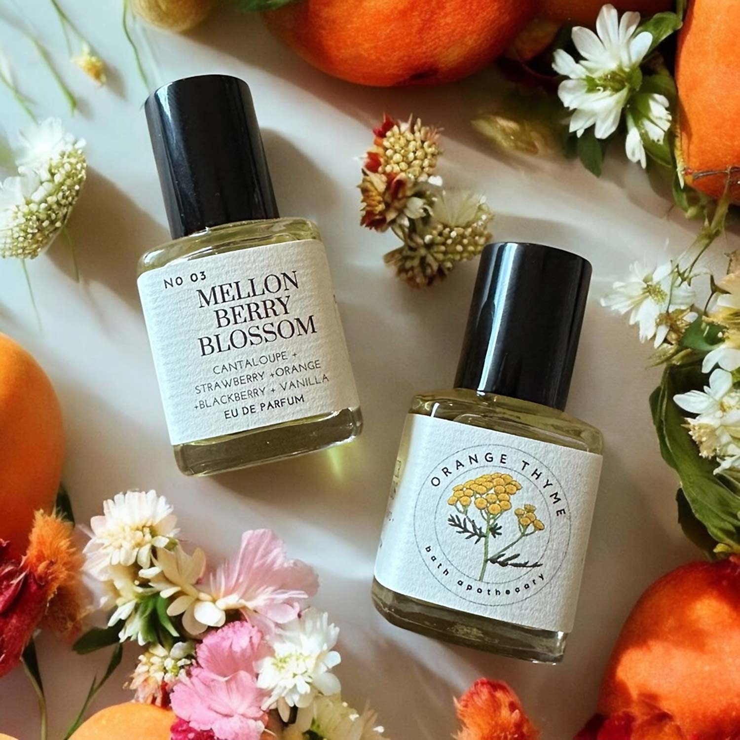 Orange Thyme Bath No 3 Mellon Berry Blossom Eau De Parfum | Made In Washington | Shop Local Perfume Gifts