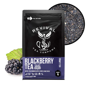 Revival Tea Company | Made In Washington | Blackberry Loose Leaf Teas | Shop Local Craft Teas | Gift From Spokane