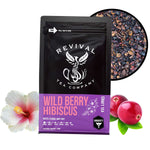 Revival Tea Company | Made In Washington | Wild Berry Hibiscus Loose Leaf Teas | Shop Local Artisan Teas