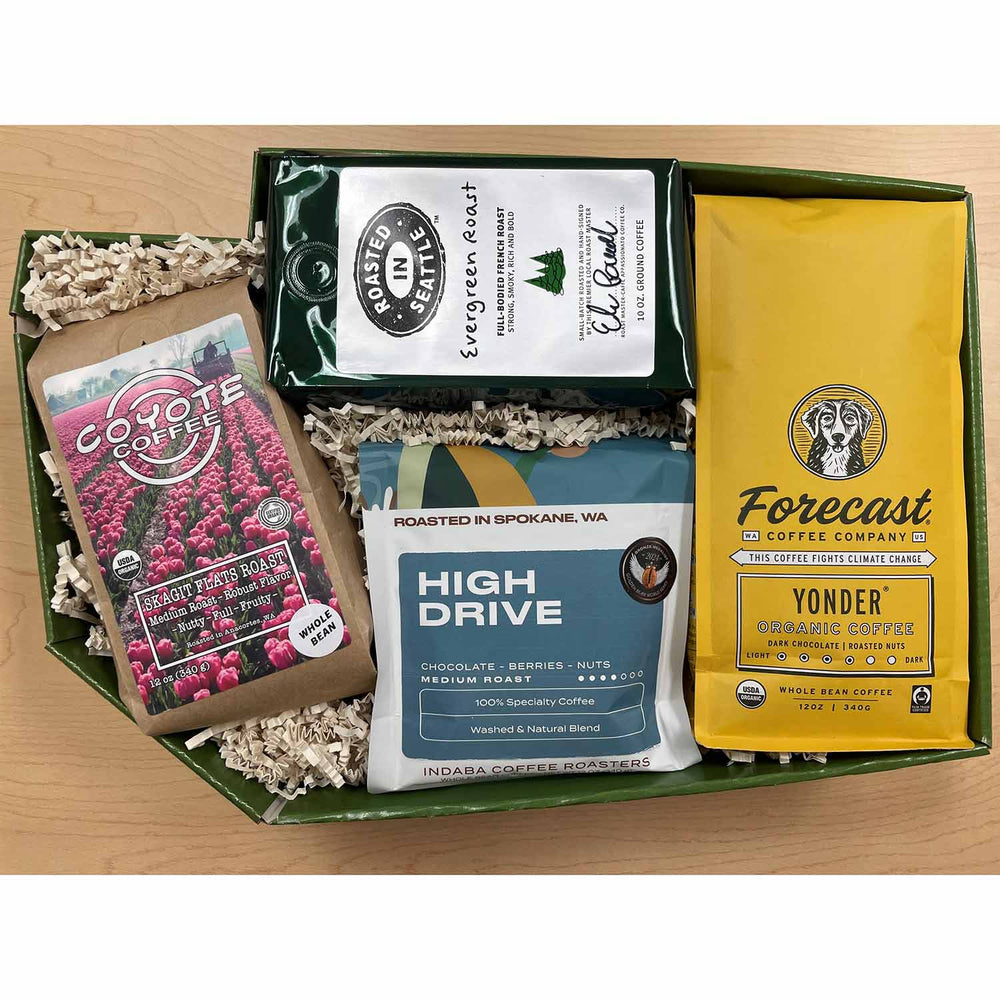 Coffees Across Washington Gift Box | Made In Washington | Local Gift Baskets