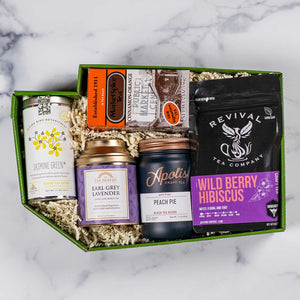 Teas Across Washington State Gift Box | Made In Washington | PNW Teas Gift Box | Shop Local Gifts