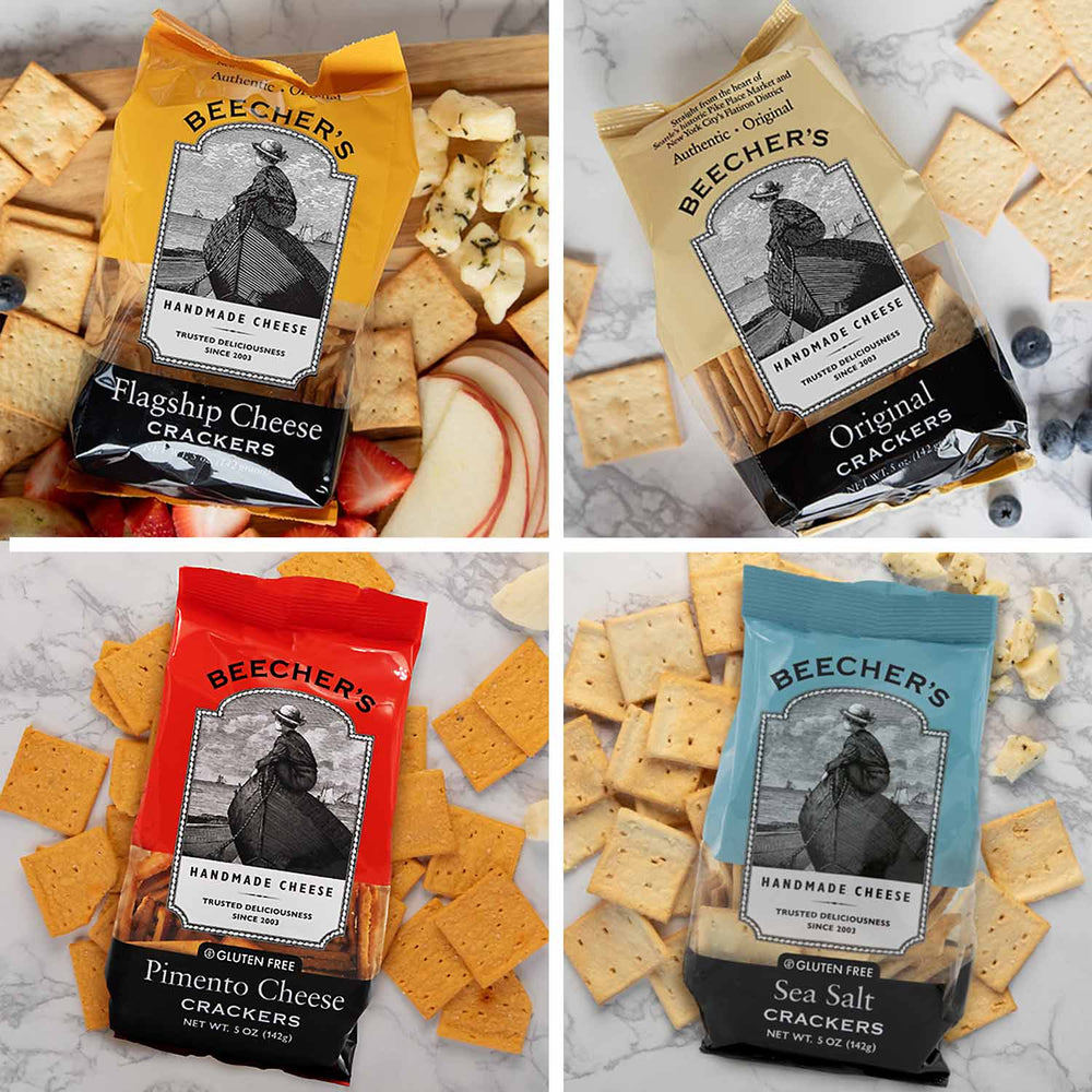 Beecher's Artisan Cracker Sampler | Made In Washington | Local Snack Crackers | Shop Local
