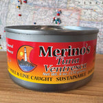 Merino's Seafood Market Albacore Tuna Ventresca | Made In Washington | Dolphin Safe Tinned Tuna Bellies