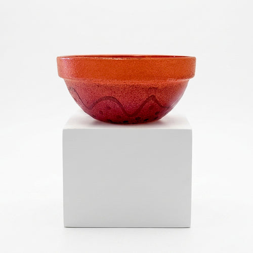 Mardi Gras Pinch Bowl Warm Tones