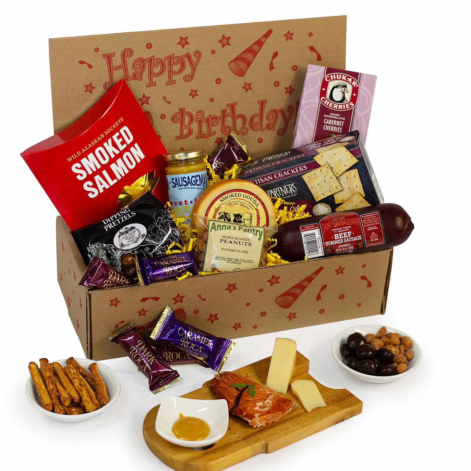 Made In Washington State Gift Baskets | Dan The Sausageman Birthday