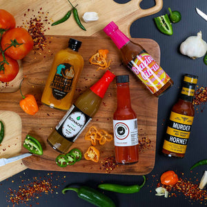 Hot Sauce Flight | Made In Washington | Heat-seeker Gifts | Hot Sauces | Spicy Sauces