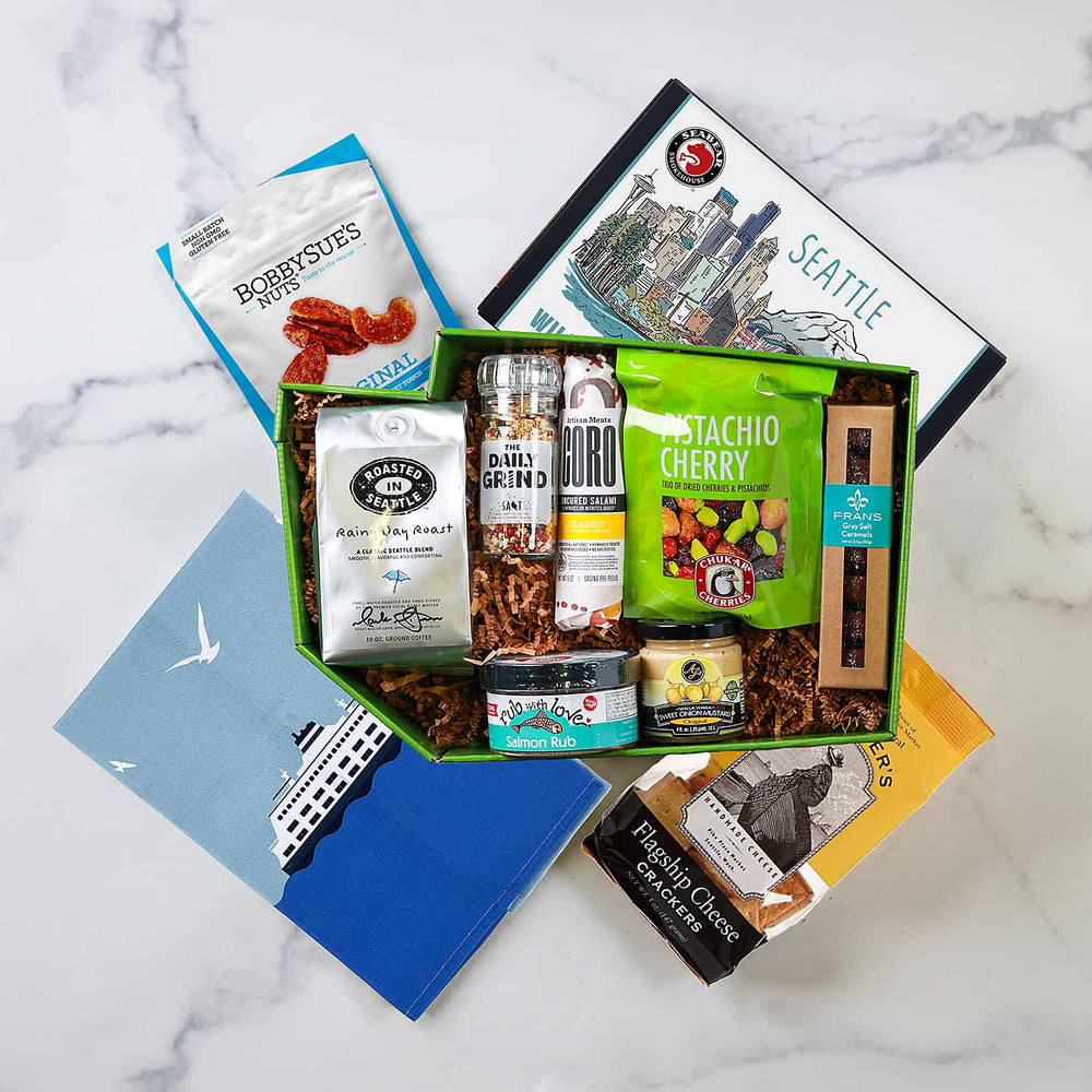 Deluxe Bite of Washington Gift Basket  | Made In Washington | The Best Local Treats of Washington State | Gifts From The Pacific Northwest