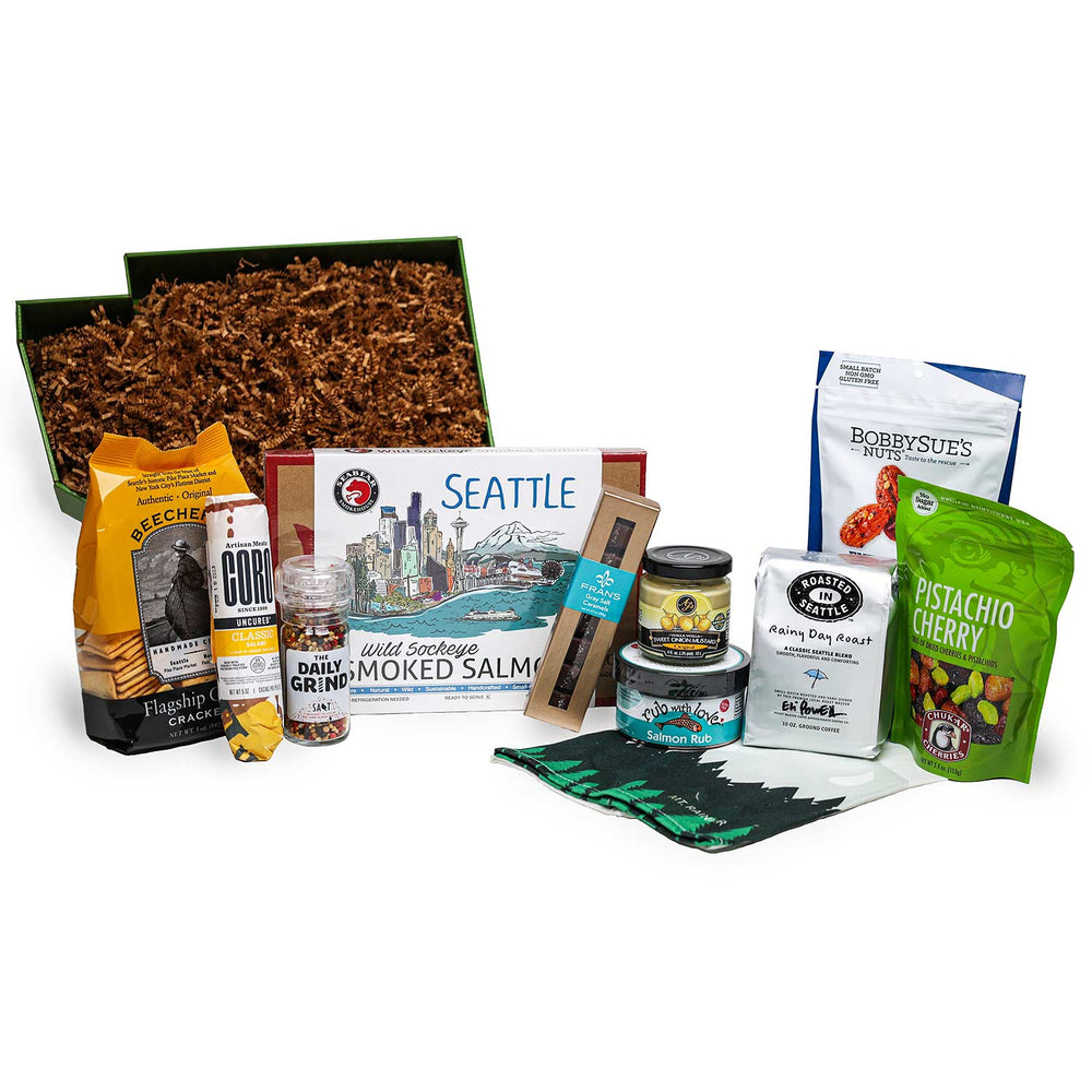 Deluxe Bite of Washington Gift Basket  | Made In Washington | PNW Food Gifts