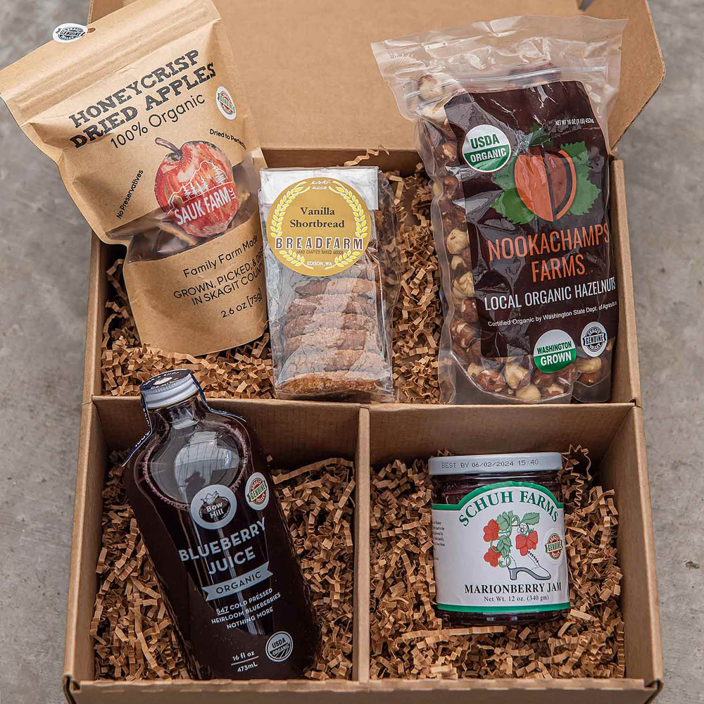 Genuine Skagit Valley  Savor Skagit Gift Box | Made In Washington | Local Farm Gifts