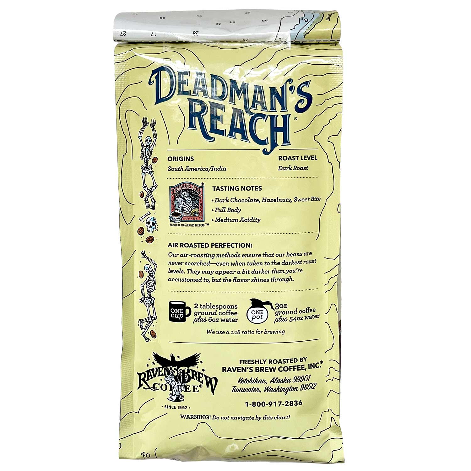 Raven's Brew Deadman's Reach Roast Coffee | Made In Washington