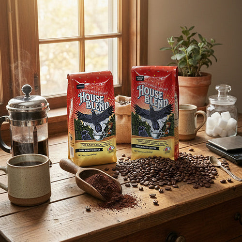 Raven's Brew House Blend Roast Coffee | Made In Washington | Coffee Gifts for Coffee Lovers