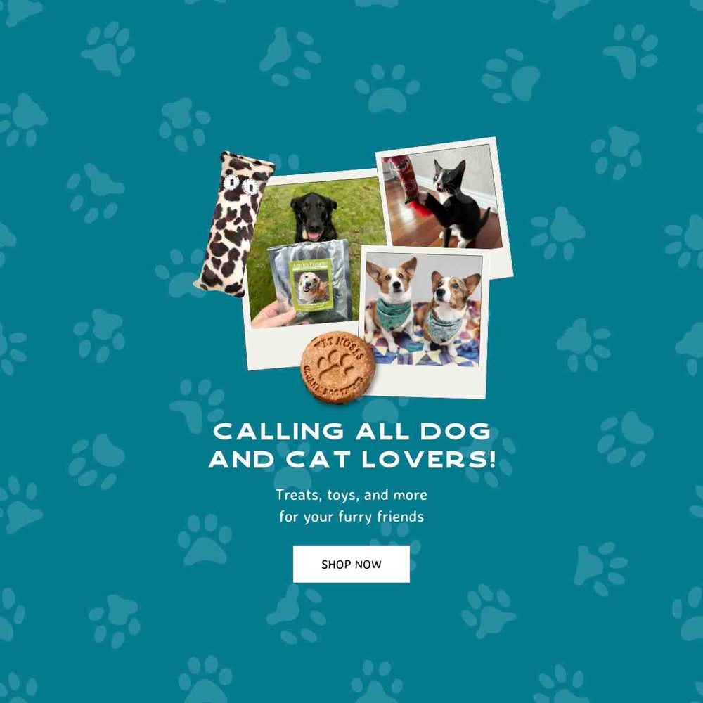 Calling All Dog Cat Lovers | Treats, Toys and more for your furry friends | Made In Washington