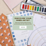 Discover Your Inner Artist | Watercolor Painting | Block Printing | Journaling | Made In Washington