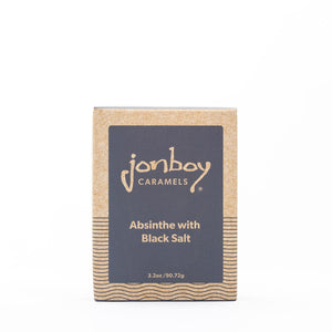 Jonboy Caramels Absinthe & Black Salt Caramels | Made In Washington | Locally Made Confections